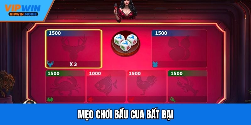 Mẹo chơi bầu cua bất bại